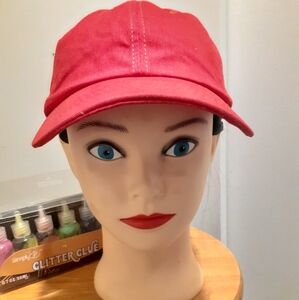 NWT Red Cap wth free fabric paint